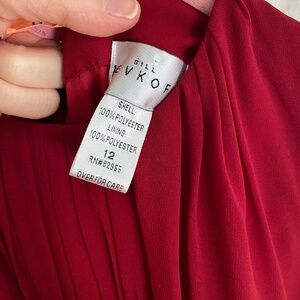 Burgundy bridesmaids dress